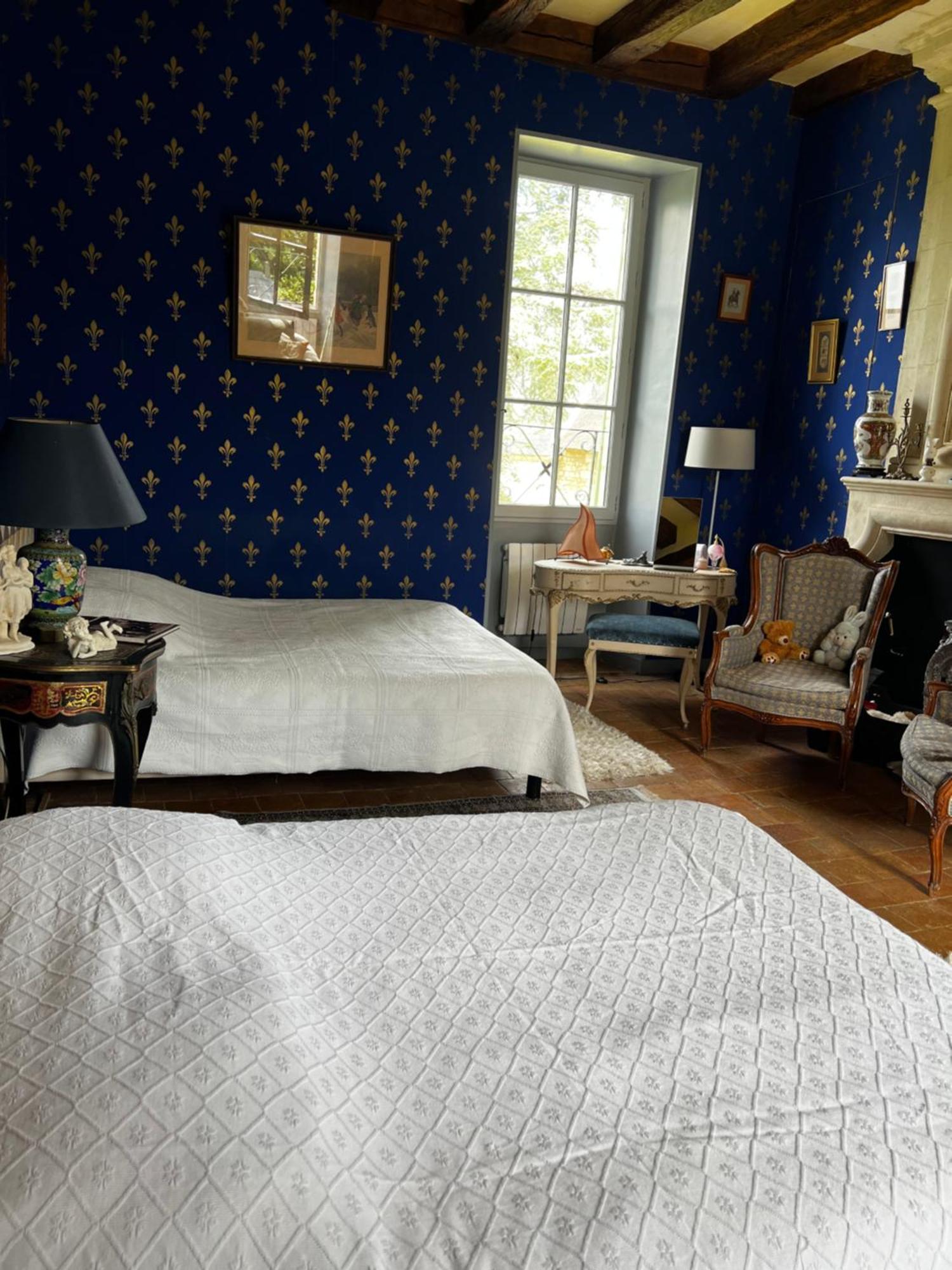 Chateau De La Thibaudiere Bois Savary - Chambre Familiale Du Roi Allonnes  エクステリア 写真